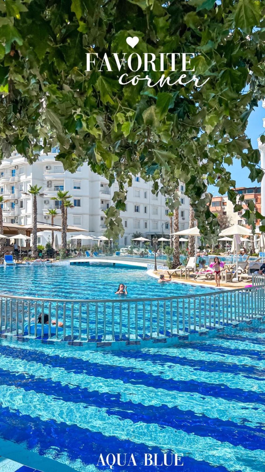 Fafa Aqua Blue Hotel Golem  Kültér fotó